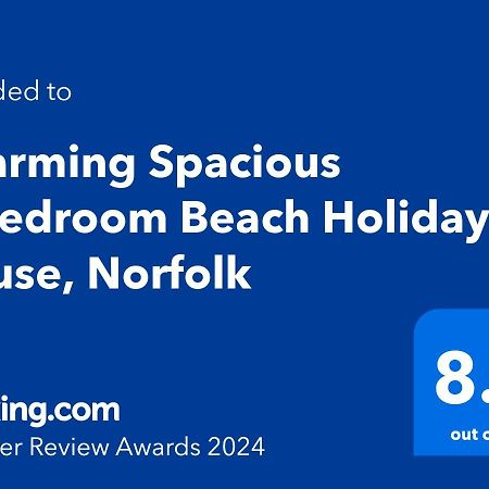 Charming Spacious 3-Bedroom Beach Holiday House, Norfolk Hemsby Exterior foto